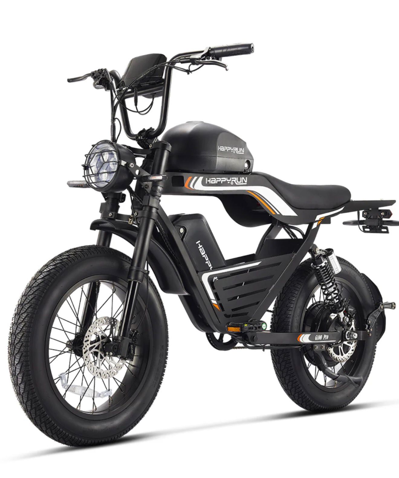 HappyRun G100 Pro 6000W Dual Battery Electric Bike
